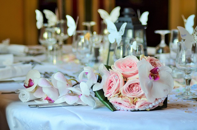עיצוב שולחן לחתונה